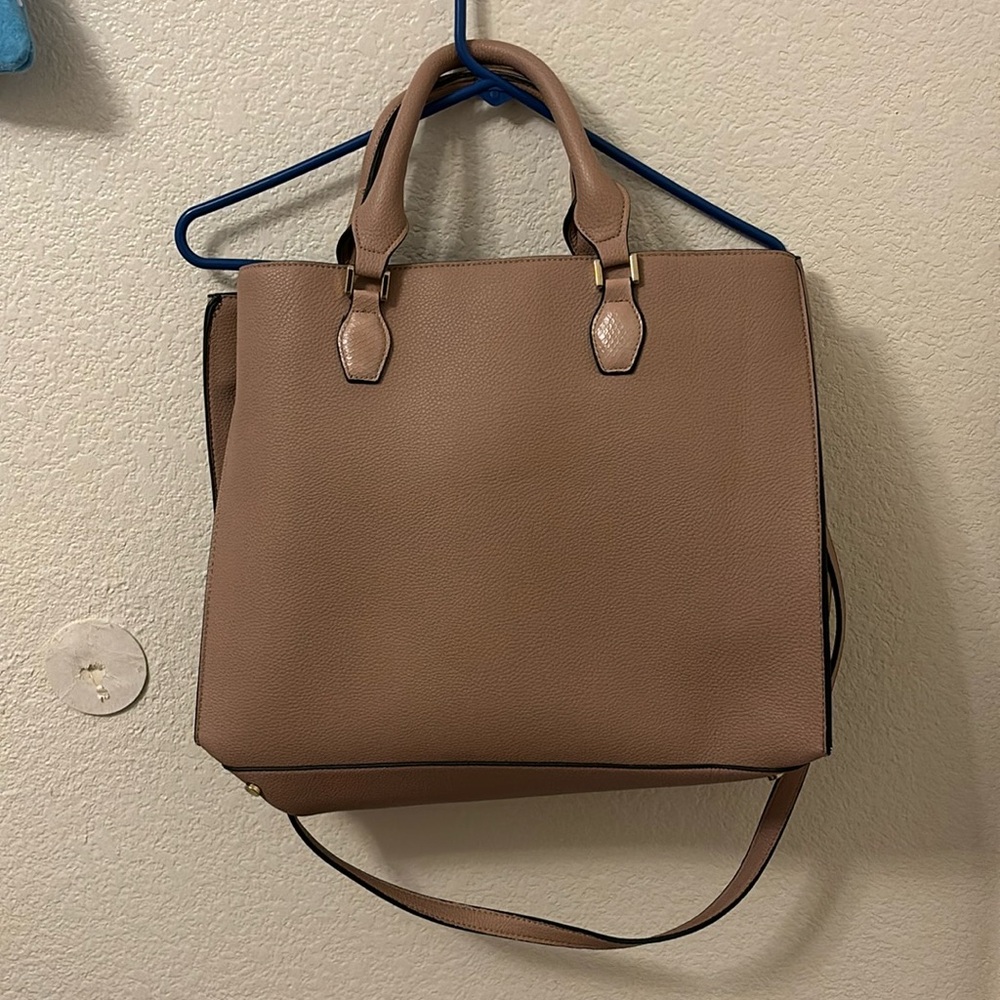 H&M cross body shopper bag